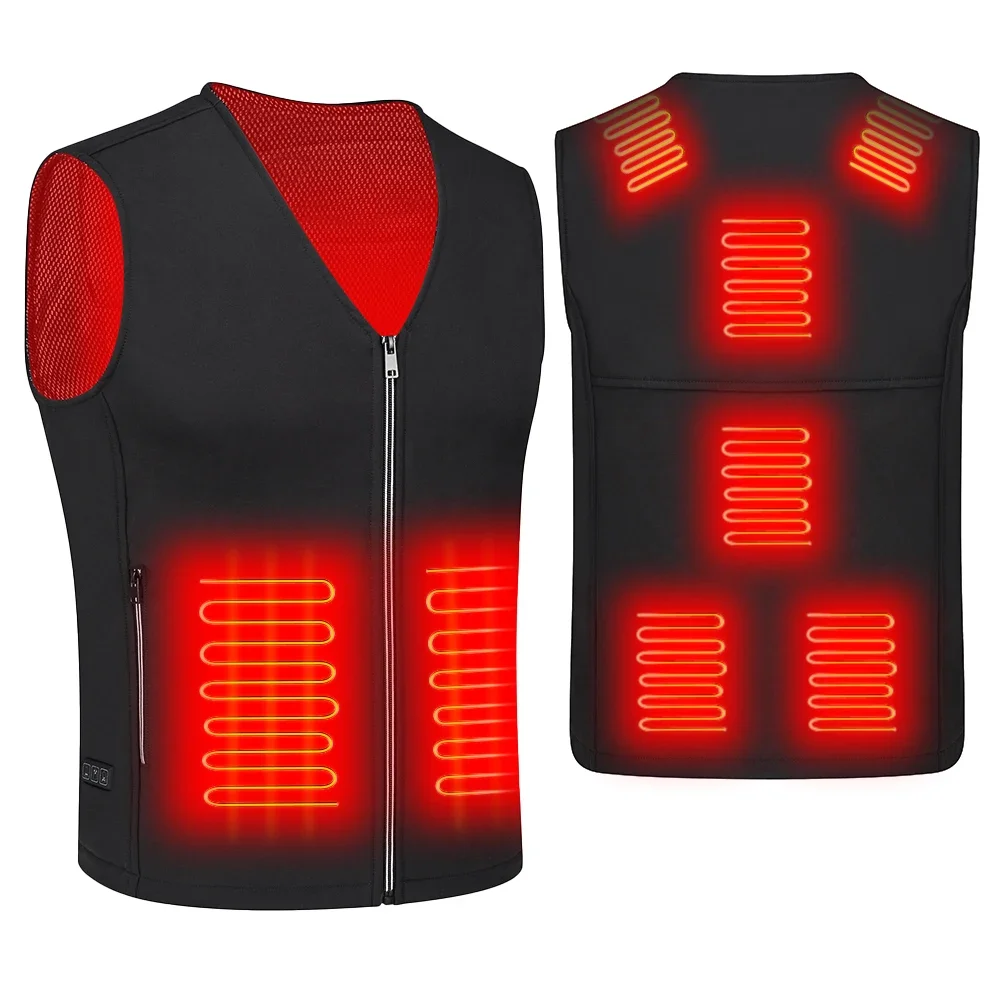 Жилет с подогревом унисекс зимняя мужская куртка походный жилет верхняя одежда