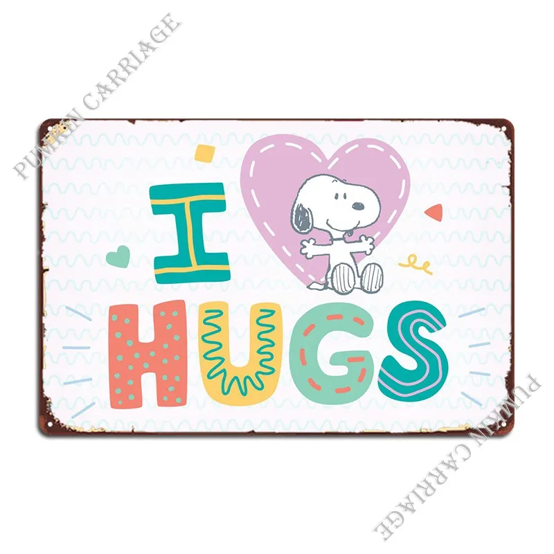 

I Love Hugs металлический знак настенный Декор Пещера клуб оловянный знак плакат