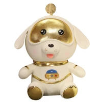 cute space astronaut dog plush stuffed doll huge baby toy soft throw pillow funny room decor for girl child birthday gift