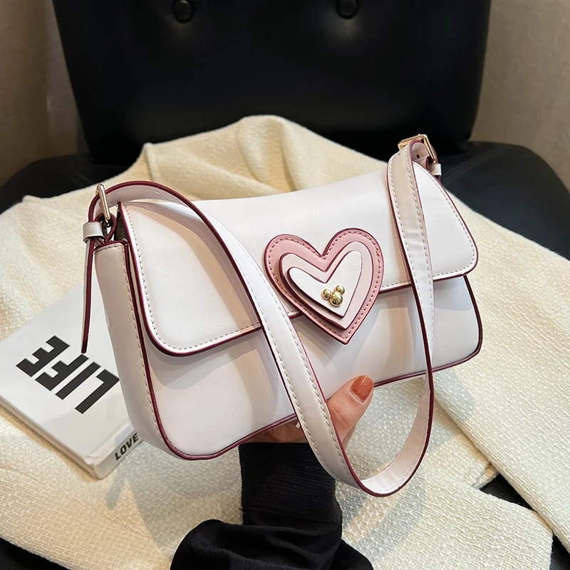 

Сумка кросс-боди с клапаном для женщин, весна 2023, дизайнерская Новая модная трендовая маленькая Женская дорожная сумка из искусственной кожи и кошельки