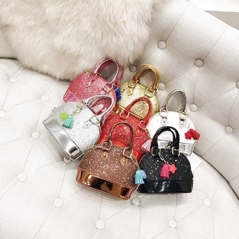 

2022 Tassel Small Messenger Bag for Women Trend Shell Candy Color Female Shoulder Bag Fashion Chain Ladies Crossbody Bags