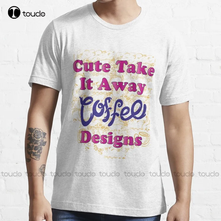 

Cute Take It Away Coffee Designs T-Shirt Boys' Tops, Tees & Shirts Custom Aldult Teen Unisex Digital Printing Tee Shirt Xs-5Xl