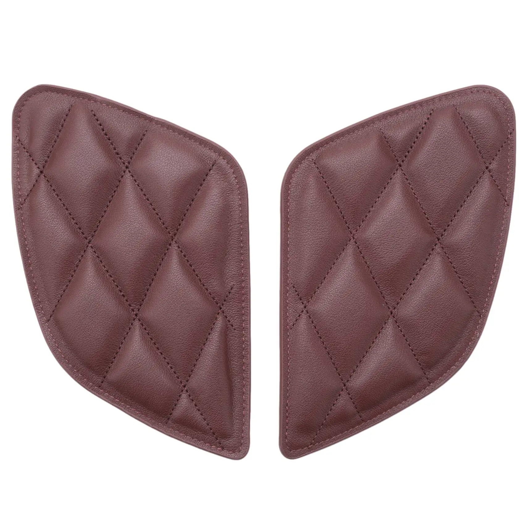 

Наклейка на мотоцикл в стиле ретро, защита мотоцикла, винтажное украшение, коленный захват в стиле Кафе Racer (коричневый)