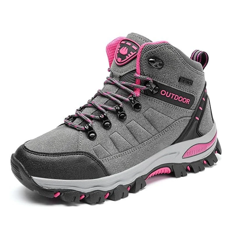 

Winter Women Ankle Outdoor Trekking Boots Hiking Shoes Woman Mountain Climbing Treking Sneakers Wandelschoenen Botas Mujer