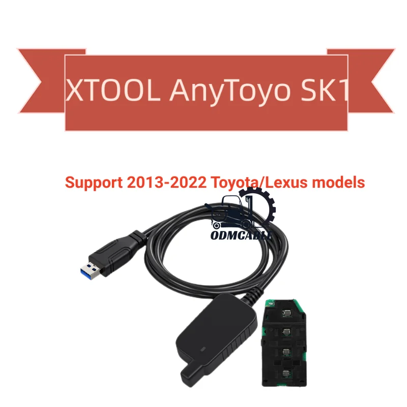 

Программируемый смарт-ключ XTOOL AnyToyo SK1 для Toyota 8A/4A, новейший смарт-ключ без скамьи, работает без кода с X100PAD3 KC501
