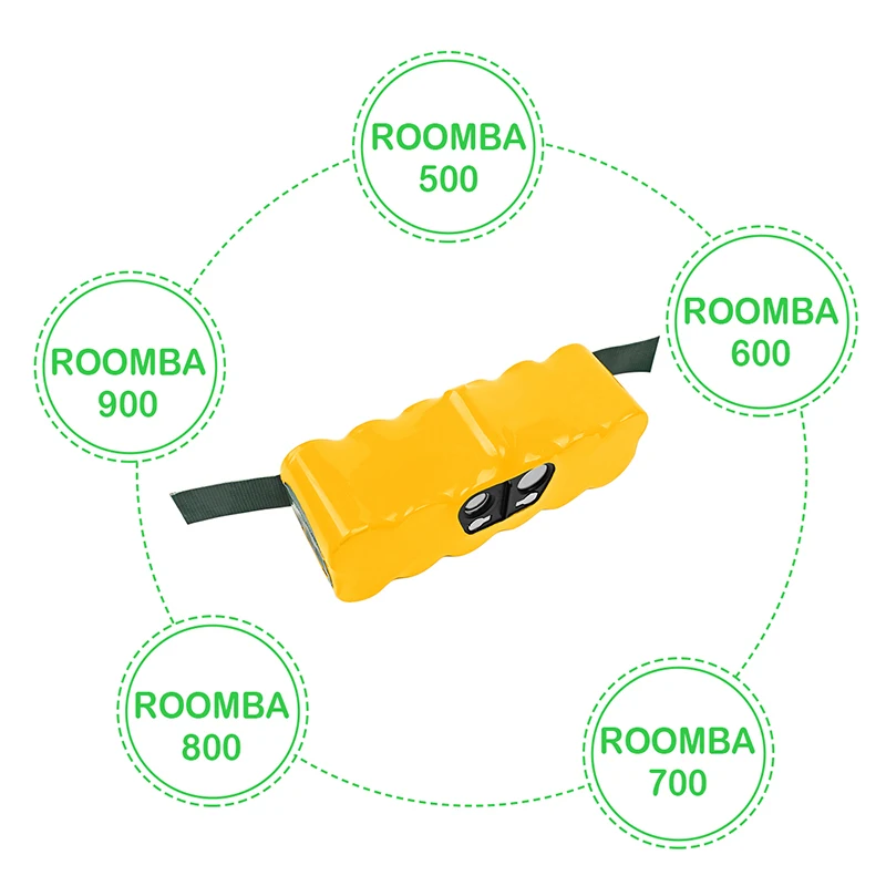 Литий-ионный аккумулятор 14 4 Ач 500 В для пылесоса iRobot Roomba 600 700 800 510 серии 530 550 560 580 620
