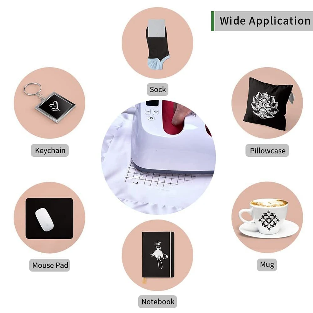 Черные вставляемые в плавкий слой чернила 10 шт. 4 5 дюйма X 12 дюймов бумага для
