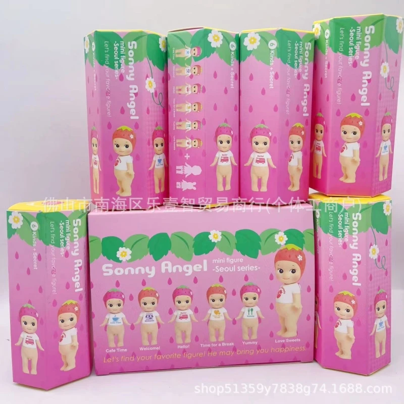 Сонни ангел мини-фигурка клубника роза конфеты дом загадочный сюрприз слепая