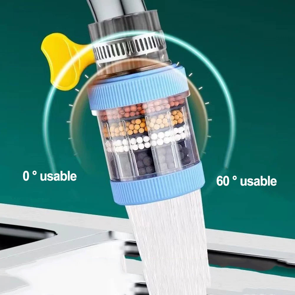 

6 Layers Basin Faucet Filter Kitchen Foamer Universal Shower Water Purifier For Bathroom Household Kitchen Accessories