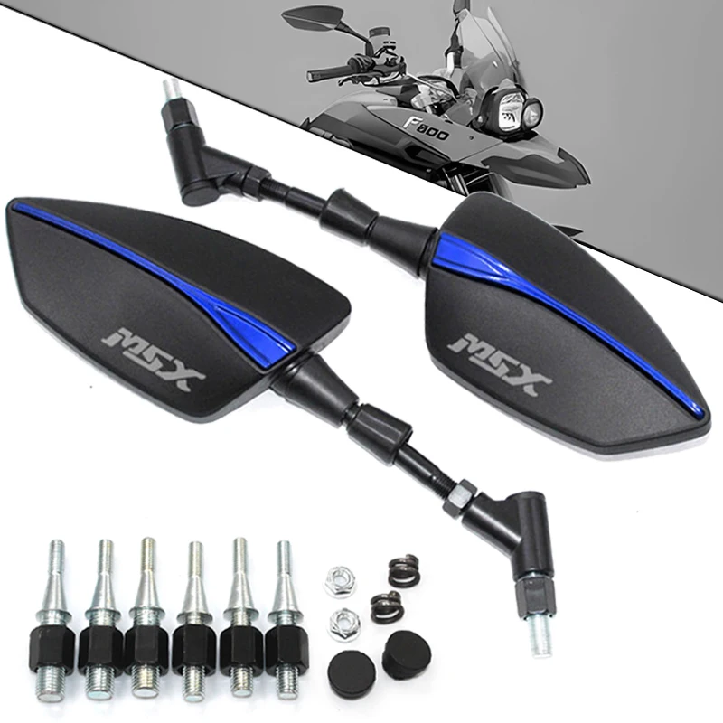 

Для мотоцикла Honda msx125 GROM MSX 125, зеркала заднего вида для скутера, электровелосипеда, зеркала заднего вида s 8 мм 10 мм