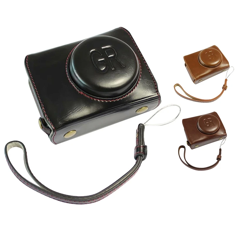

Suitable For Ricoh GR3 Camera Bag Leather Bag Griii Case Ricoh GR 3 Case Cover Photo Protection Cover Protective Cover