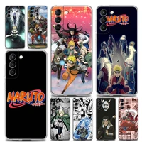 clear phone case for samsung galaxy s20 s21 fe s10 s9 s22 plus ultra s10e lite cases soft cover narutos anime naruto