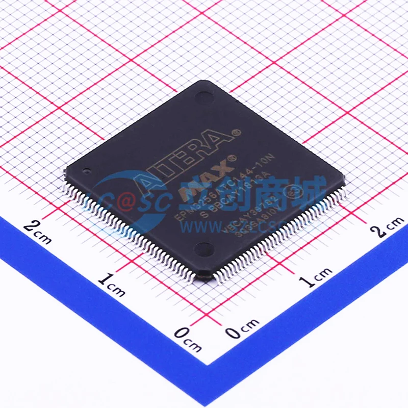 

4PCS EPM3256ATC144-10N encapsulates the TQFP-144 complex programmable logic device IC