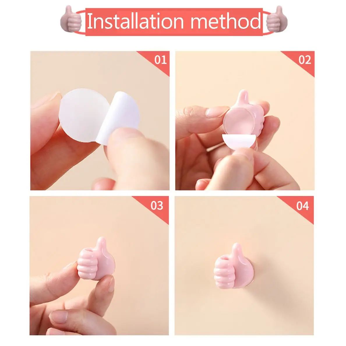 

Glue Key Clip TPR Material Multifunctional Adhesive Hooks Clothes Hanger Bathroom Organizer Wall Hook Data Wire Holder