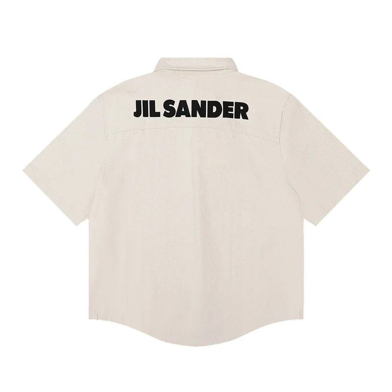

2023 JIL SANDER High Quality Denim Canvas Shirt For Men And Women