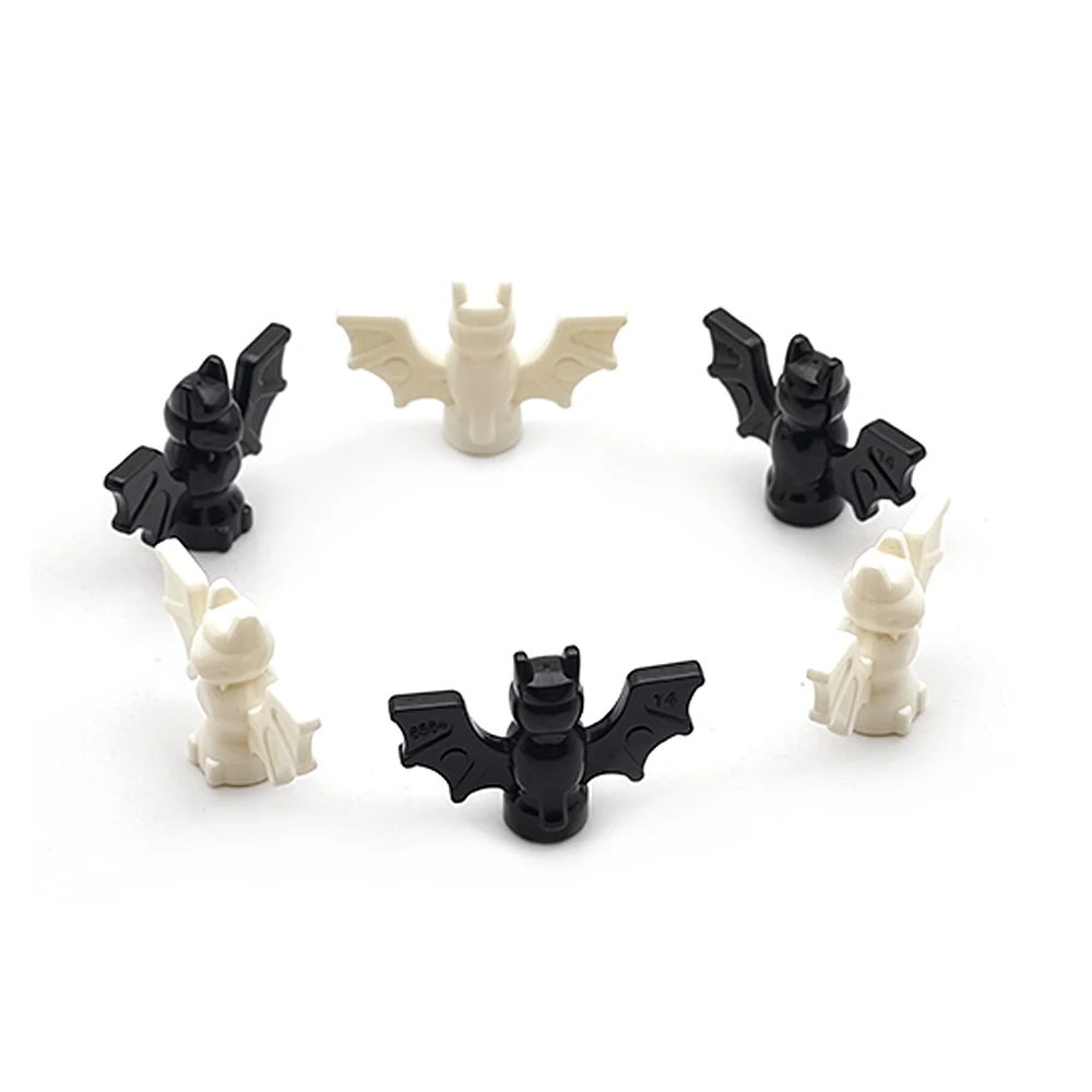 5 шт. строительный блок с изображением летучей мыши в виде птицы летучая