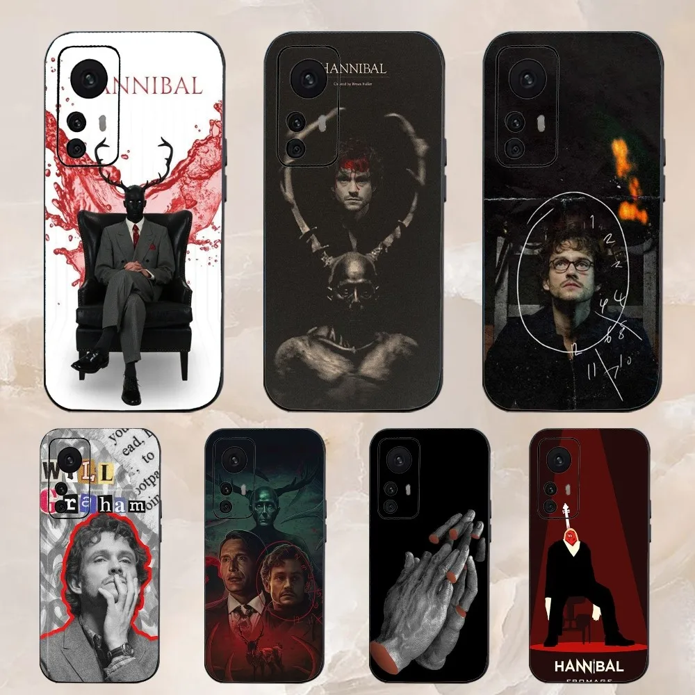 Hannibal Will Graham Phone Case For Xiaomi 11 Redmi Note 5G 8T 9A 9 10T Note8Pro Note9 12SUltra Black