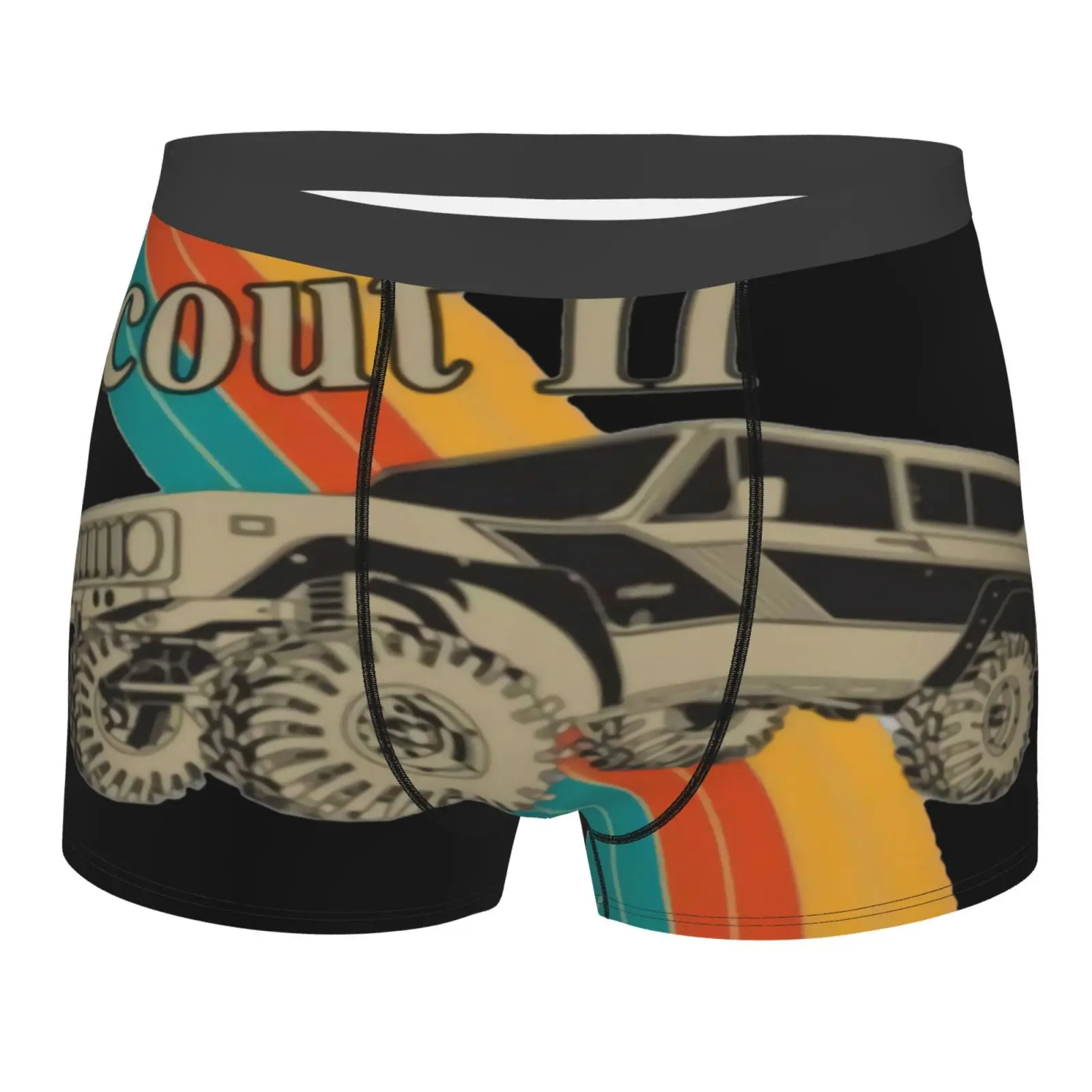 

International Scout Ii Style Graphic Men's Panties Underpanties Pouch Men Brand Mens Polyester Stretch Underwear Sexy Men Boys
