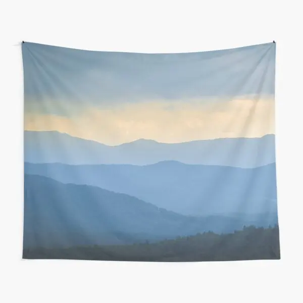 

Гобелен Blue Ridge с изображением гор заката, красивое полотенце для спальни, декоративный коврик с рисунком, цветное покрывало для гостиной