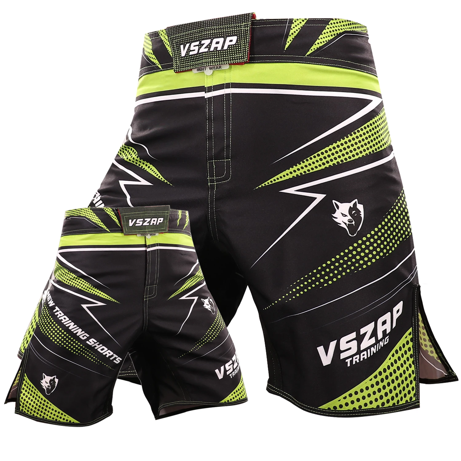 

VSZAP MMA Спорт кикбоксинг Тренировочные Короткие штаны тайские боксерские тренировочные штаны для фитнеса