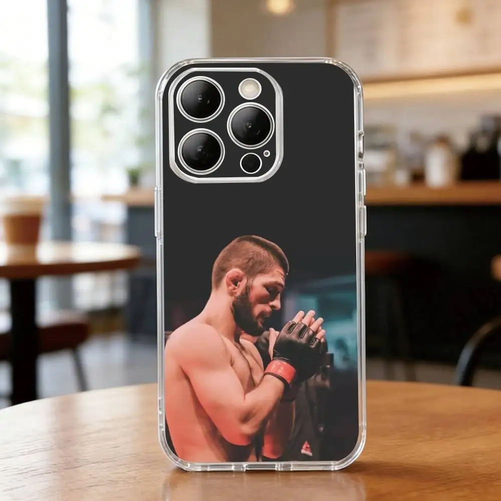 Фото Чехол для телефона Boxings I-Ilia T-Topuria, прозрачный силиконовый мягкий, для iPhone 17 16 15 14 13 12 11 Mini Pro Max Plus №2