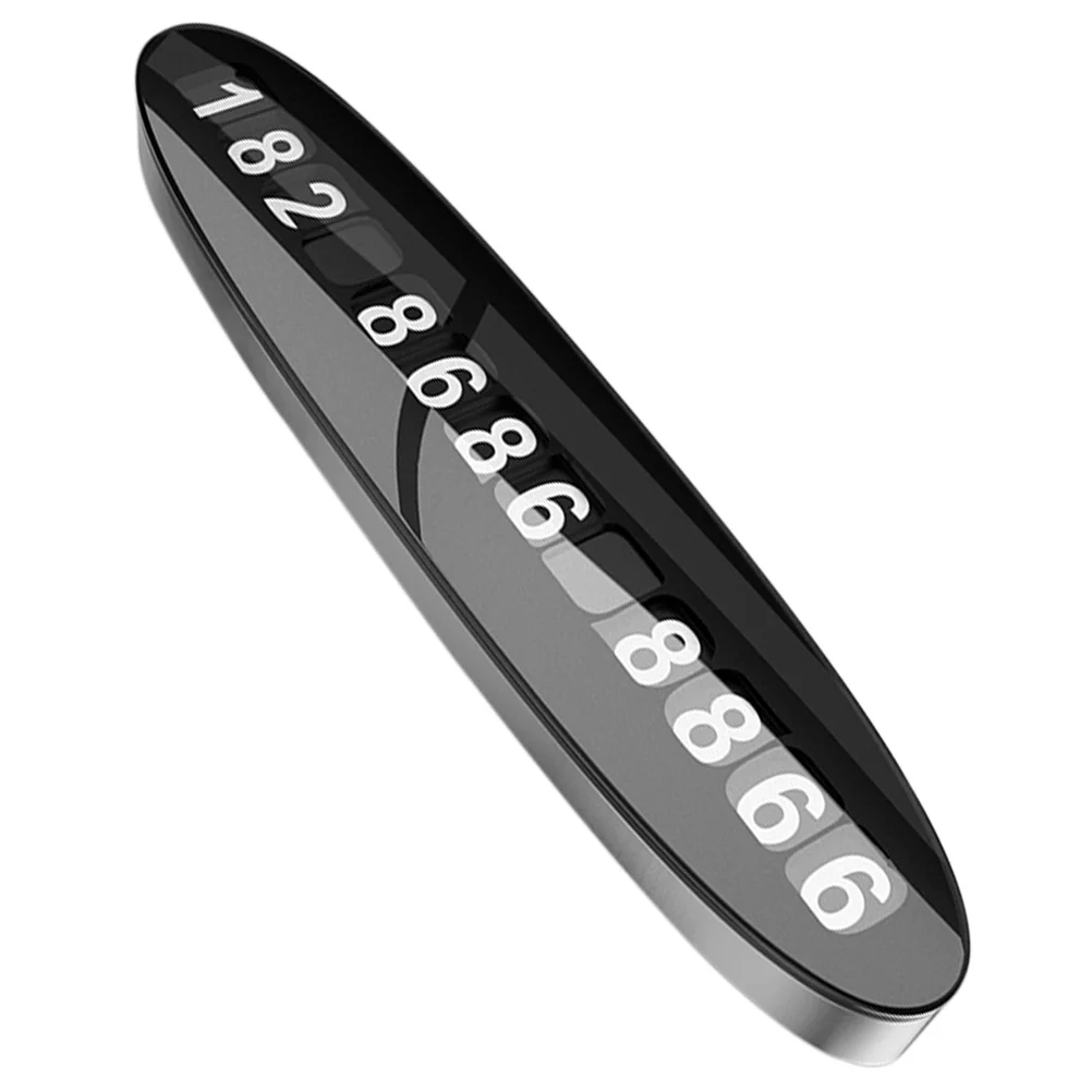 

1pc Interior Temporary Signs Plate Parking for Car