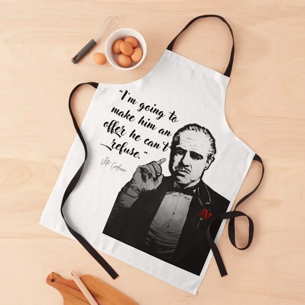 Фартук Godfather Vito Corleone для мужчин и женщин с карманным фартуком