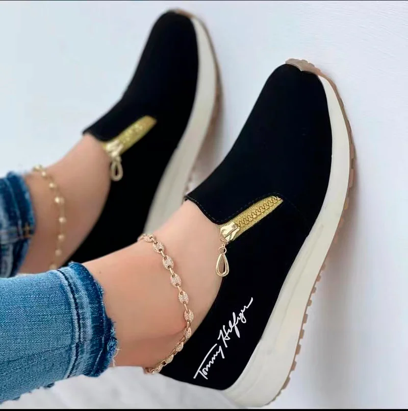 

2022 Women Flat Shoes Fashion Casual Round Head Sports Shoes Couple Walking Flats Comfort Daily Female Footwear Zapatillas Mujer