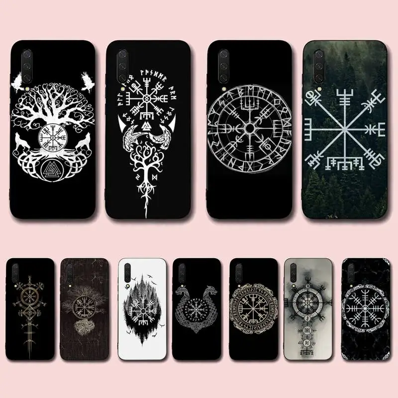 

Viking Vegvisir Logo Phone Case for Xiaomi mi 5 6 8 9 10 lite pro SE Mix 2s 3 F1 Max2 3
