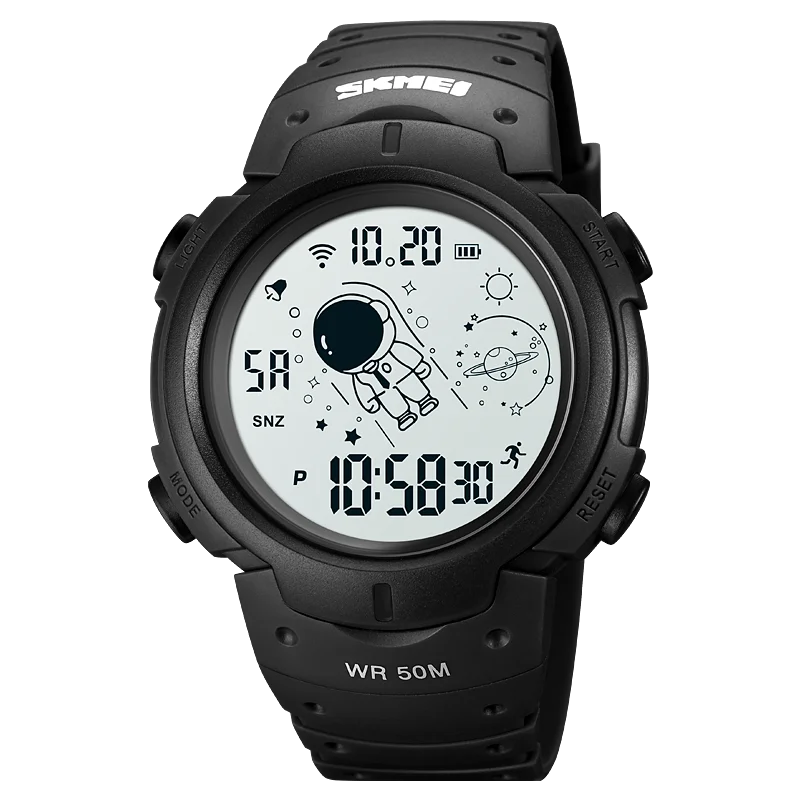 

Fashion Men Sport Watches Luxury Digital Watches For Man Carton Dial Countdown Stopwatch Electronic Wristwatch Waterproof Clock