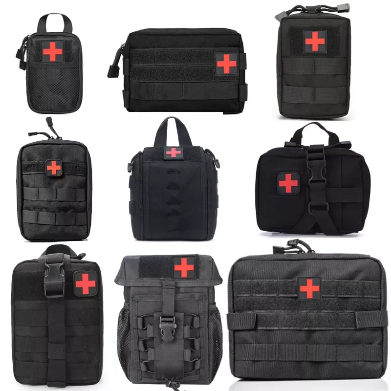 

NEW2023 First Aid Kits Bag Portable Outdoor Hunting Military Tactical Survival Emergency Pack Home/Car Medical Package EDC Tools