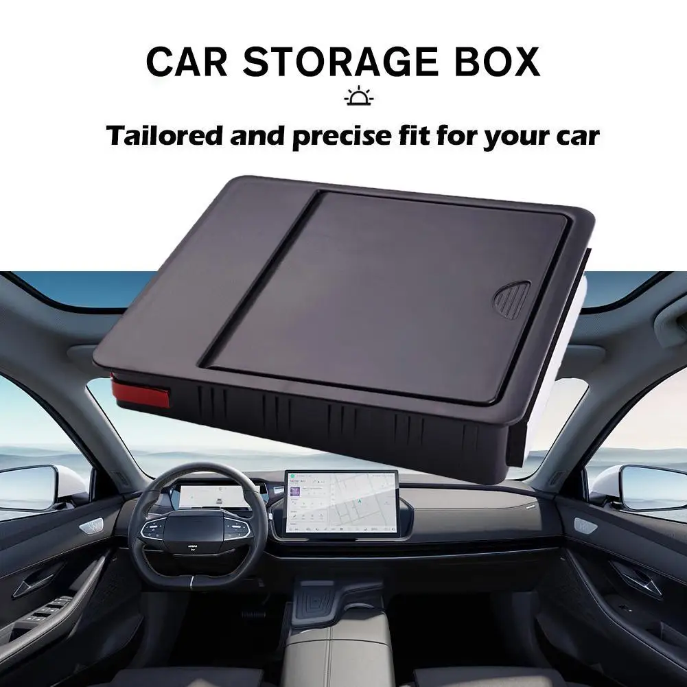 

Car Armrest Holder Box Center Console Organizer Armrest Hidden Storage Box Accessories For Tesla Model 3 Model Y 2023 2022 2021