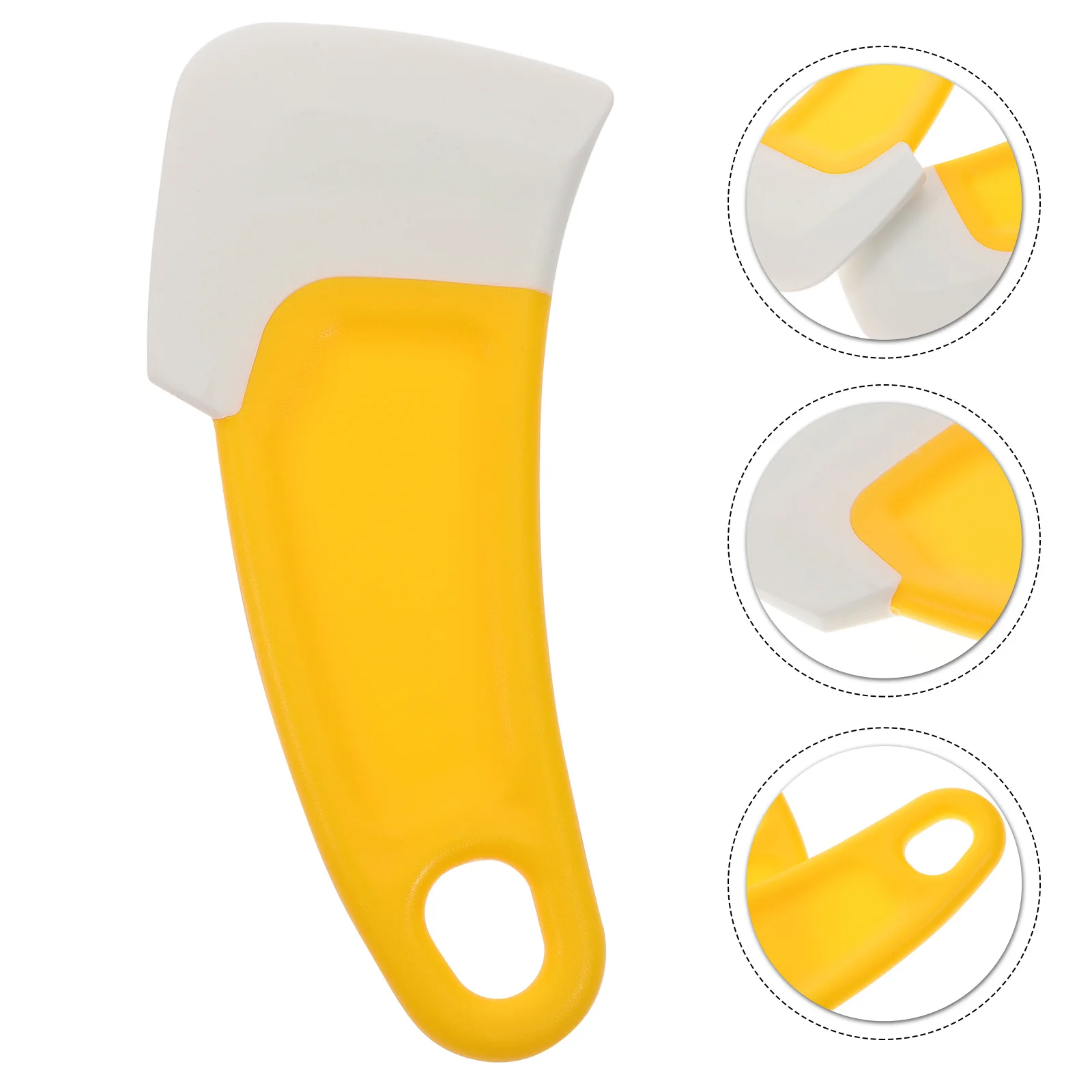 

Scraper Cleaning Pan Spatula Silicone Bowl Dish Scrapers Pot Kitchen Tool Wok Washing Scrubber Pans Rubber Dough Cake Cleaner