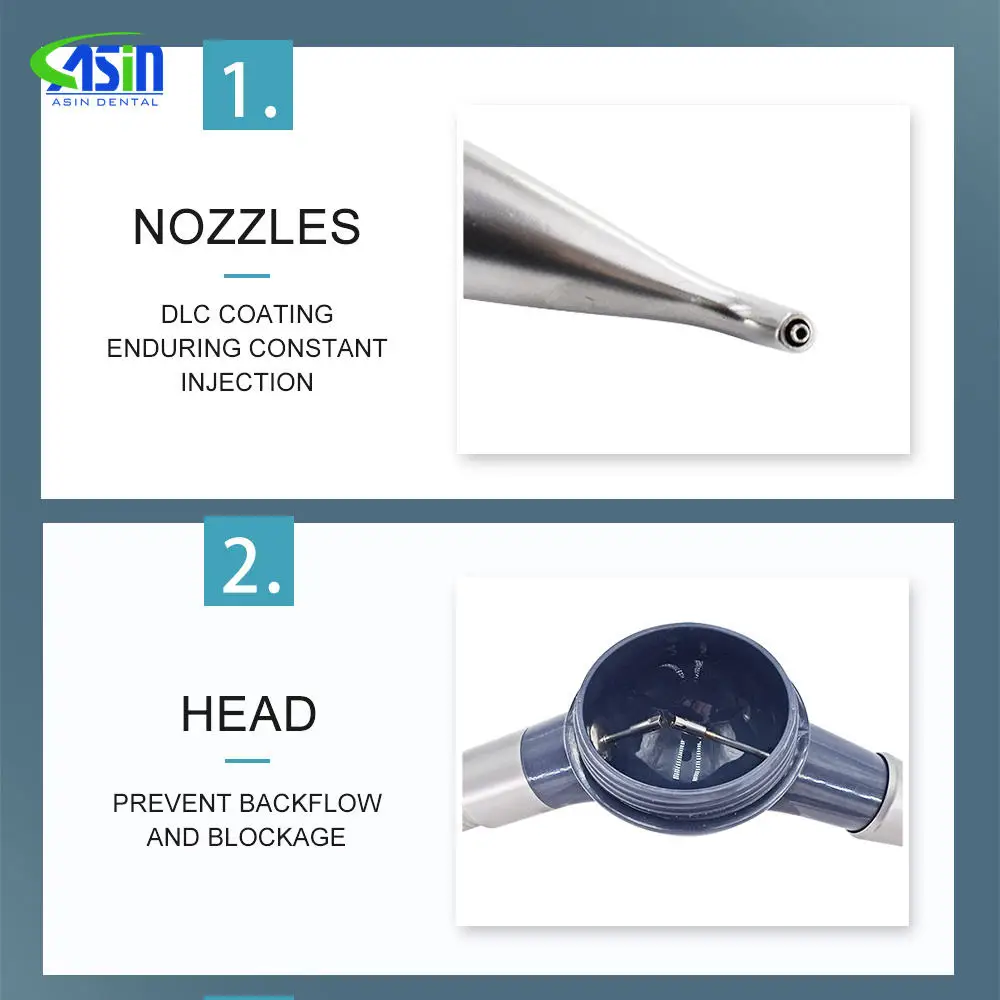 Система воздушной полировки Air Prophy Sander g un Дешевая цена Den tal Алюминиевый сплав 2/4