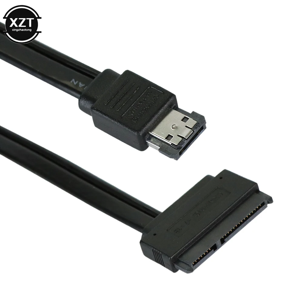 Hot Selling New Dual Power ESATA USB 5V Combo to 22Pin SATA USB Hard Disk Cable High Quality 1PCS 50CM Cable