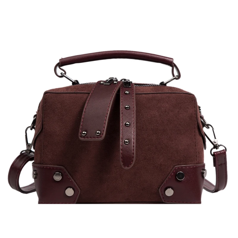 

Luxury Messenger Bags for Women Designer High Quality Crossbody Bags New Trend PU Handbags Vintage Solid Color Shoulder Bags