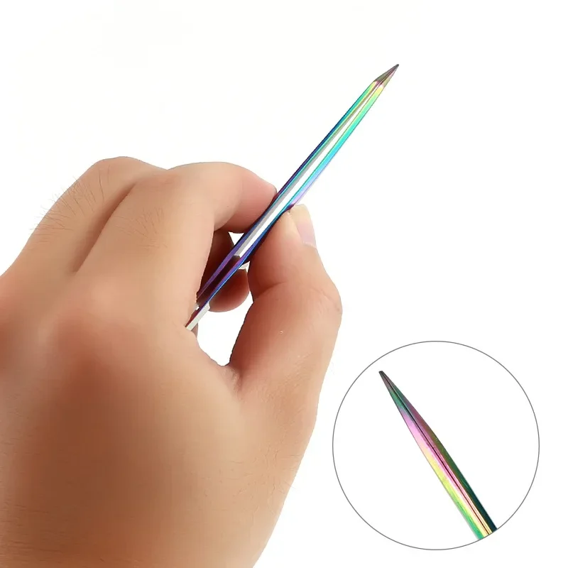 Пинцет для ресниц из нержавеющей стали