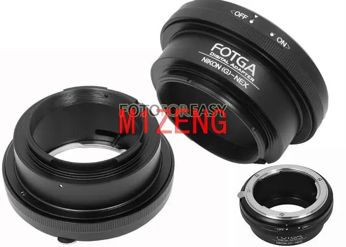 

Nikon G-NEX adapter for nikon G/F/AI/S/D lens to sony e mount nex5/6/7 A7 A7r a9 a9ii a7r3 a7r4 A7s a7c A6000 a6300 a6500 camera