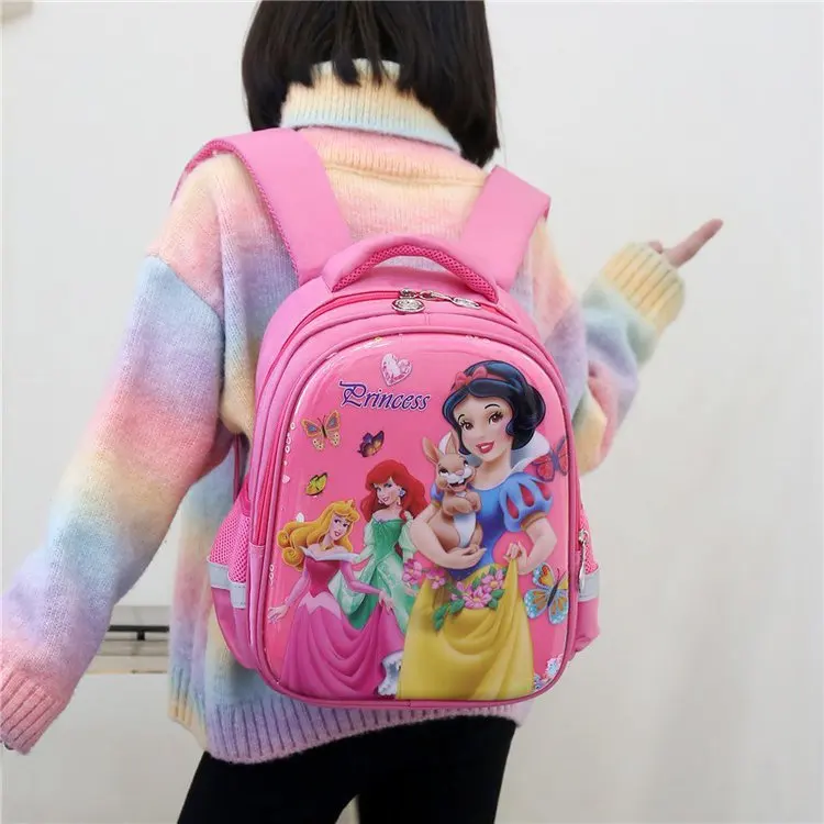 Новый рюкзак Disney Snow White для девочек милый школьный с героями мультфильмов легкий