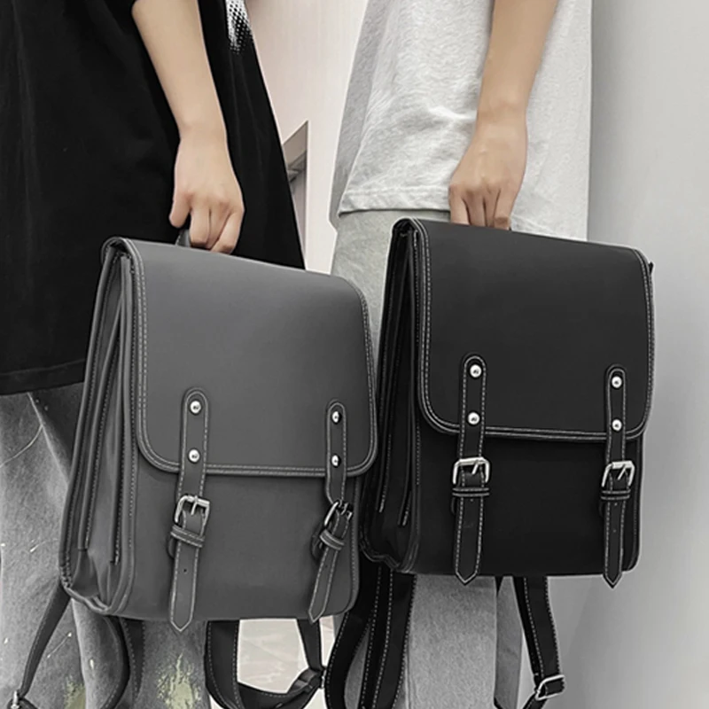 

Backpack Women New Korean Fashion Wild Trend Preppy Style Large Capacity Ladies School Backpack for Girls Male Travel Bag