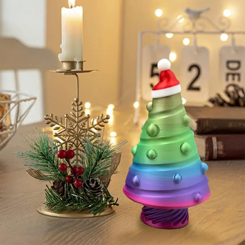 Уникальная рождественская елка с 3D принтом креативная тайник украшение для дома