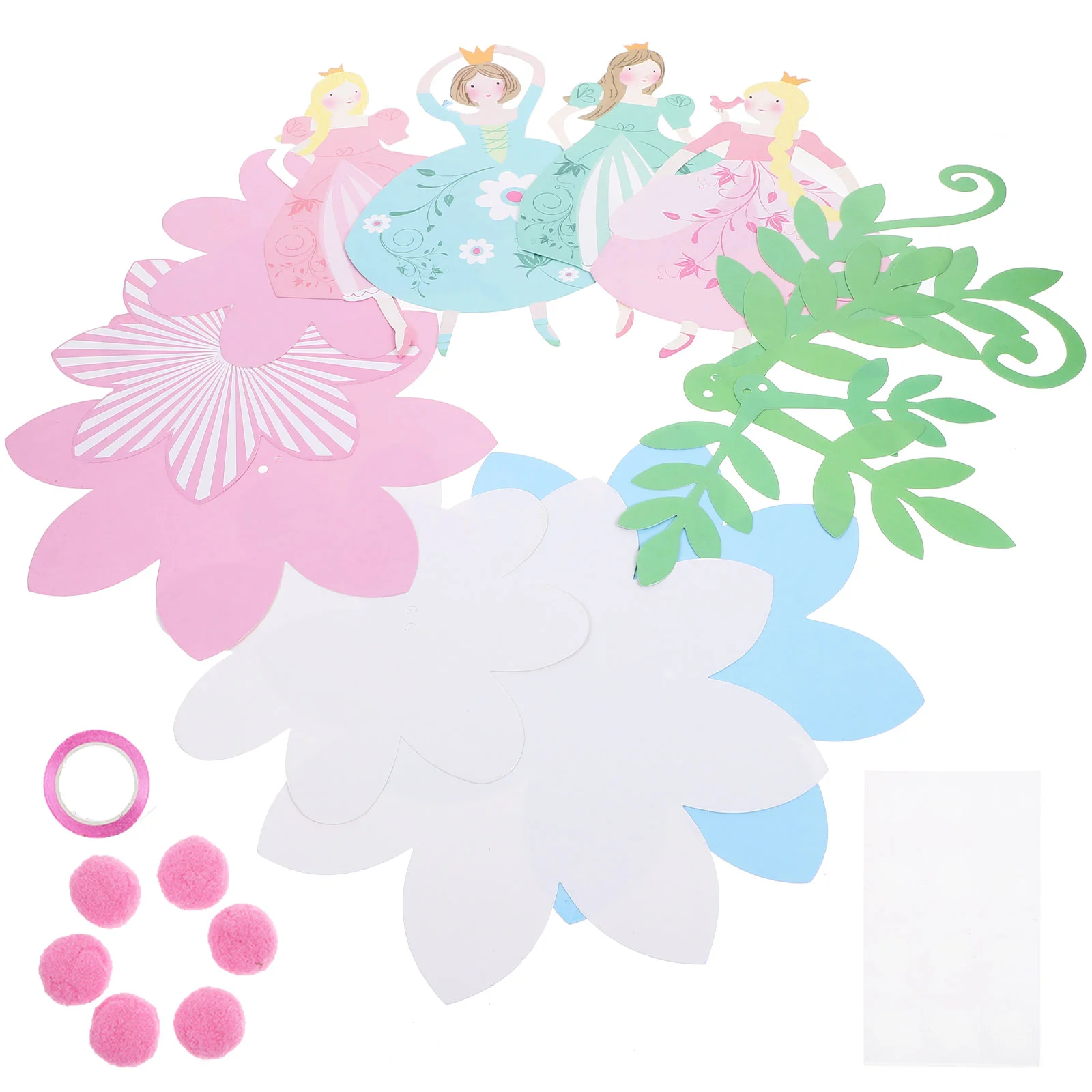 

Decorative Flower Spring Decoration Banner Party Garland Home Supply Decorations Bunting