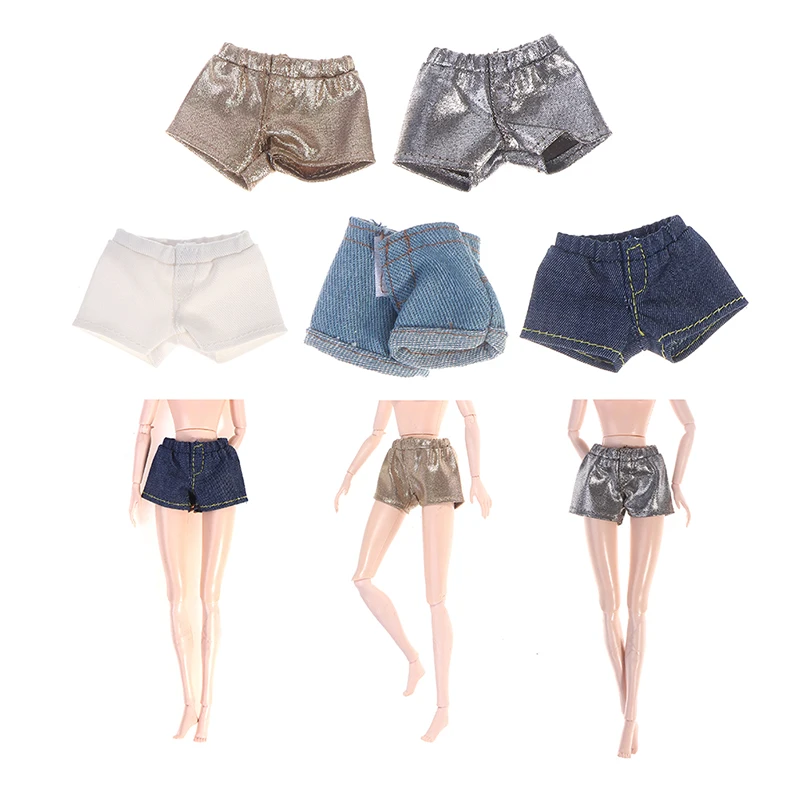 

Fashion 1/6 Doll Clothing Accessories Multi Style Denim Bottoms Shorts Doll Short Pants For 1/6 Doll Costume Dolls Accessories