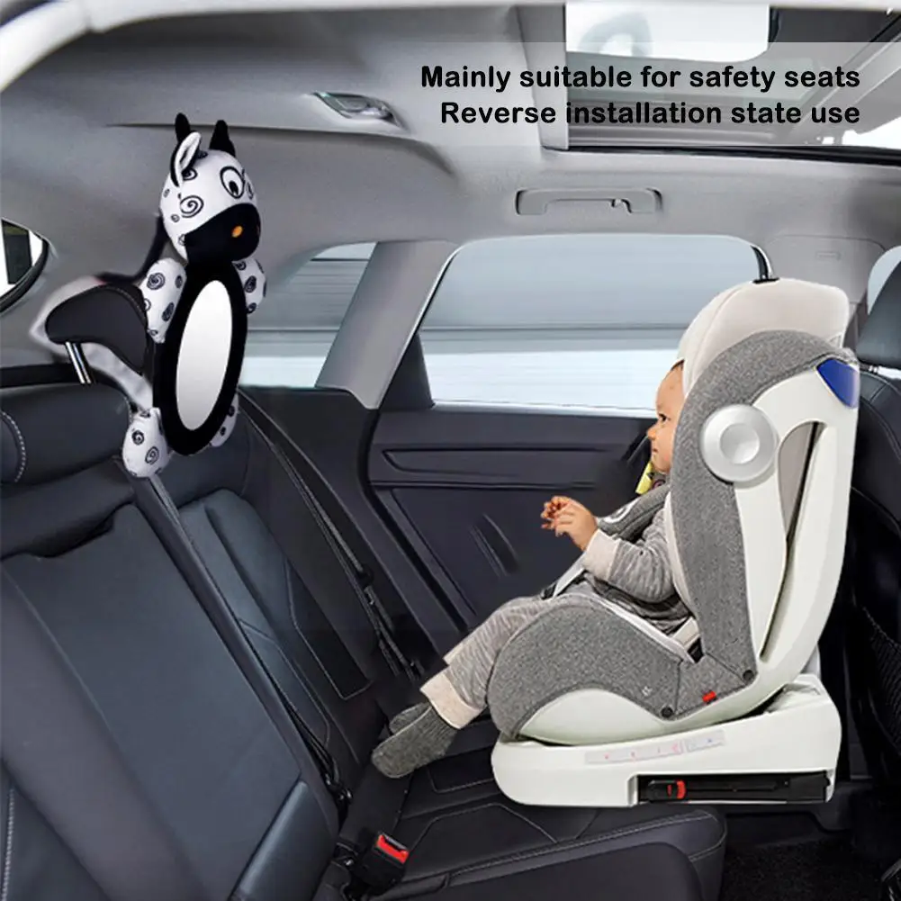 

Adjustable Safety Car Baby Observation Mirror Back Seat Reflector Mirrors Infant Facing Kids Rear Rearview Monitor R9F8