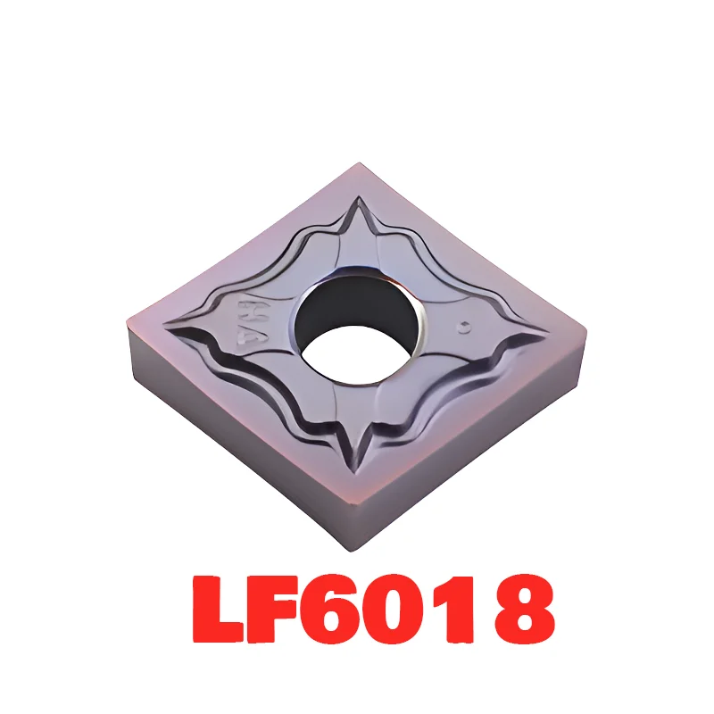 

CNMG120404-HA CNMG120408-HA LF6018 LF6118 K10 Токарный инструмент Твердосплавная вставка для нержавеющей стали и алюминия