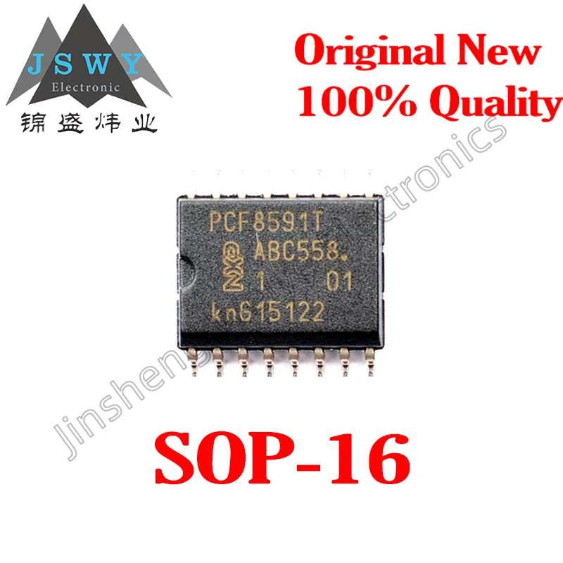 

10PCS PCF8591T PCF8591 PCF8574AT SMD SOP-16 8-bit analog-to-digital/digital-to-analog converter 100% brand new Free shipping