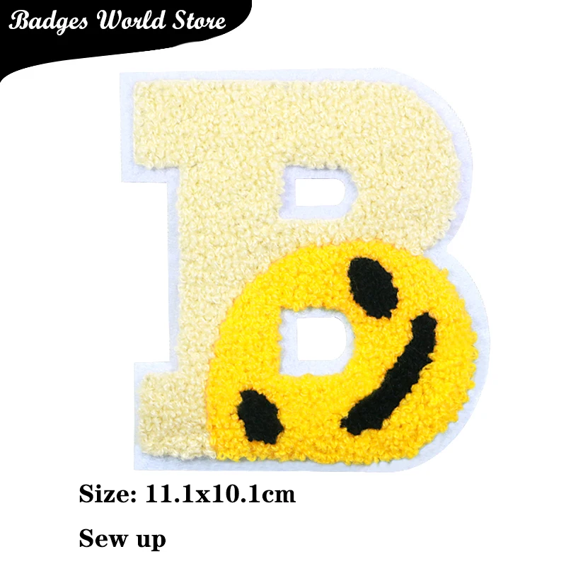 Бейсбольный шест Smile с надписью A B L синельные значки вышивка аппликация нашивки