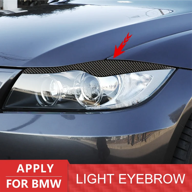 

For BMW 3 Series E92 E93 2006-2012 lamp eyebrow carbon fiber automobile headlamp eyebrow 325i 330i 335i