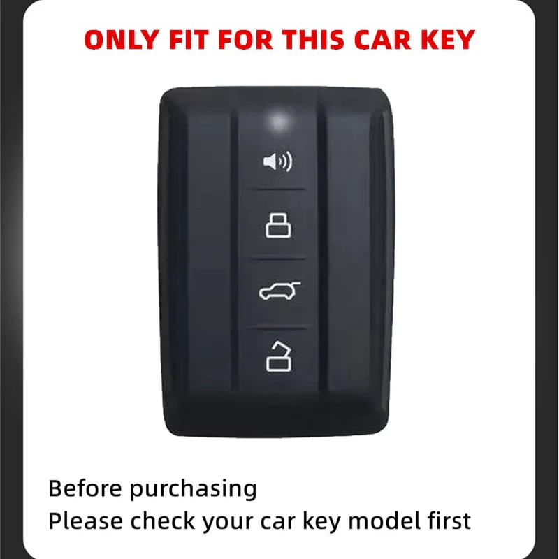 Металлический чехол для дистанционного ключа автомобиля держатель брелок