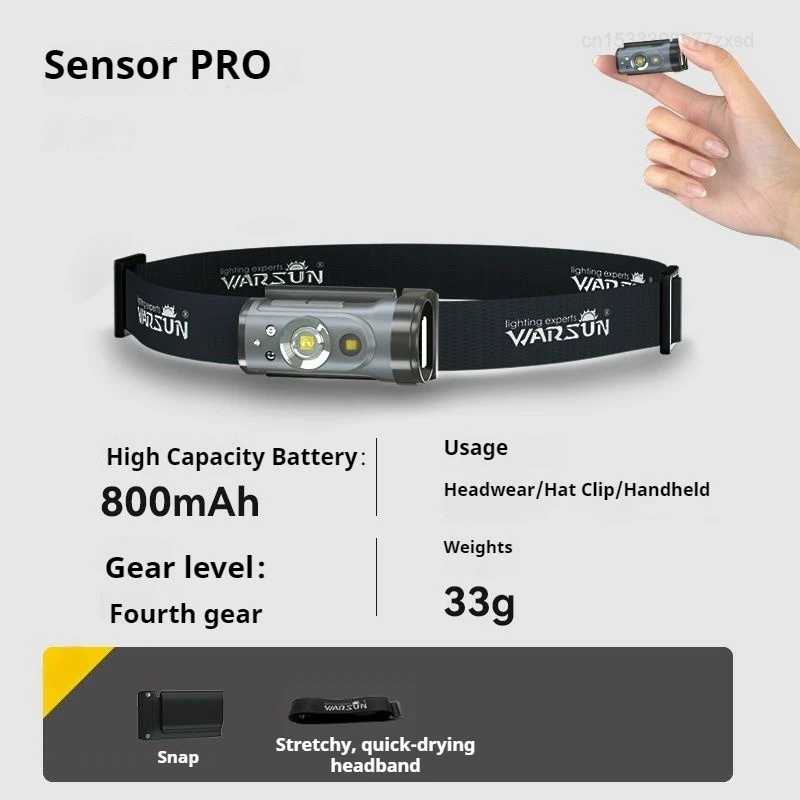 

MIJIA Warsun перезаряжаемый налобный фонарь